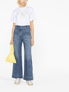 Victoria Beckham High waist jeans - Blauw