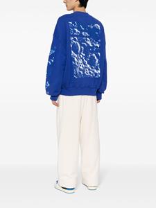 Off-White Katoenen hoodie - Blauw