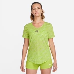 Nike Air Hardloopshirt Dri-FIT - Groen Dames