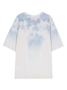 Gucci Kids logo-print cotton T-shirt - Blauw