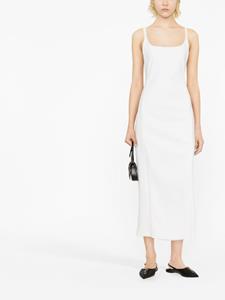 Emporio Armani Midi-jurk met uitgesneden detail - Wit