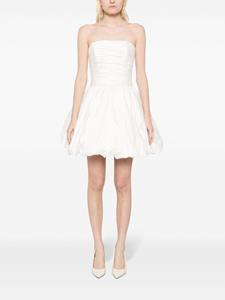 Amsale Mini-jurk met verlaagde taille - Wit