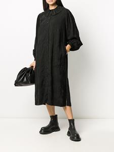 Uma Wang Oversized blousejurk - Zwart