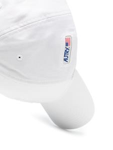 Autry logo-embroidered cotton baseball cap - Wit