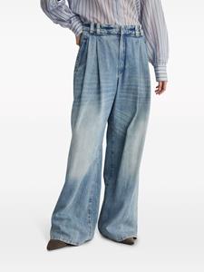 Brunello Cucinelli Jeans met wijde pijpen - Blauw