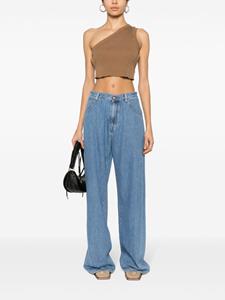 DARKPARK Iris mid-rise wide-leg jeans - Blauw