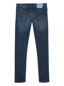 Hand Picked mid-rise slim-fit jeans - Blauw