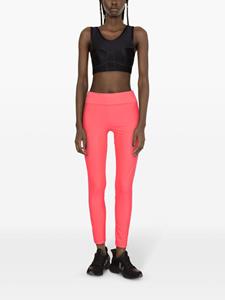 Versace Jeans Couture Cropped legging met logoband - Roze