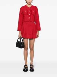 B+ab tweed skirt suit - Rood
