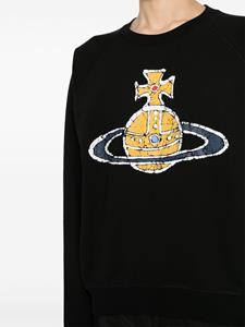 Vivienne Westwood Katoenen sweater met print - Zwart