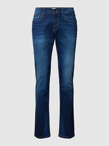 Tommy Jeans Slim fit jeans met labelstitching, model 'SCANTON'