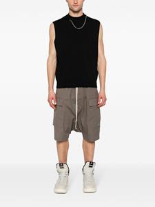 Rick Owens drop-crotch cargo shorts - Bruin
