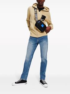 Karl Lagerfeld Jeans Jeans met geborduurd logo - Blauw