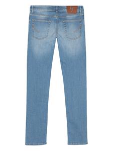 Hand Picked mid-rise slim-fit jeans - Blauw