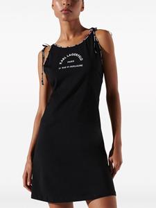 Karl Lagerfeld Mini-jurk met bloemenprint - Zwart