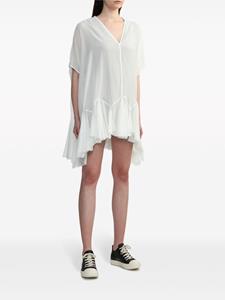 Rick Owens Mini-jurk van katoen - Wit
