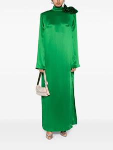 Rachel Gilbert Rosy jurk met bloemdetail - Groen