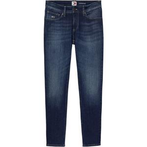 Tommy Jeans Plus Slim-fit-Jeans "SCANTON PLUS AH4230", mit Ledermarkenlabel