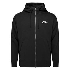 Nike Hoodie NSW Club - Zwart/Wit
