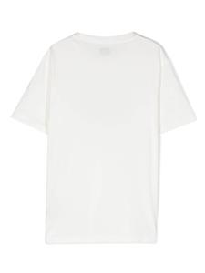 C.P. Company Kids logo-print cotton T-shirt - Wit