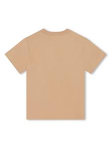 Lanvin Enfant T-shirt met luipaardprint - Beige