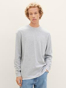 TOM TAILOR Denim Kurzarmshirt relaxed two in one longsleeve