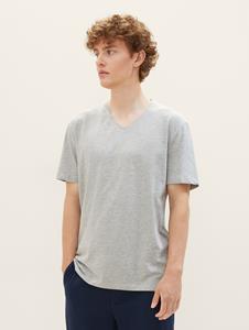 TOM TAILOR Denim T-Shirt T-Shirt im Doppelpack mit Viskose (im Doppelpack)