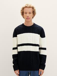 TOM TAILOR Denim Hoodie Oversized Sweatshirt mit recyceltem Polyester