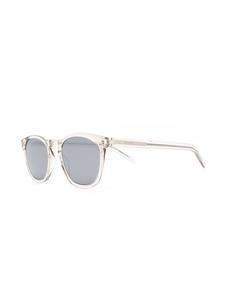 Saint Laurent Eyewear SL28 zonnebril met vierkant montuur - Wit