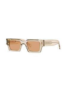 Saint Laurent Eyewear SL 572 zonnebril met vierkant montuur - Beige