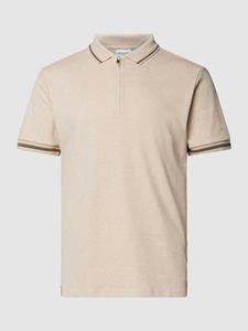 Selected Homme Slim fit poloshirt met labeldetail, model 'TOULOUSE'