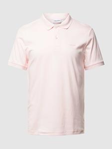 CK Calvin Klein Poloshirt met labeldetail