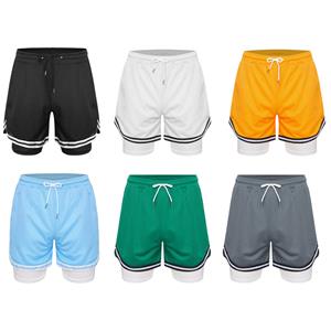 IEFiEL Kids Boys Sport Shorts Drawstring Basketball Shorts with Pockets for Athletic Training Running Cycling