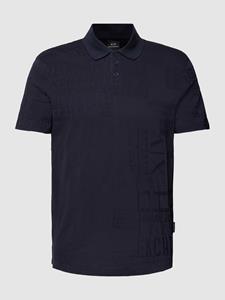 Armani Exchange Poloshirt met label- en structuurmotief