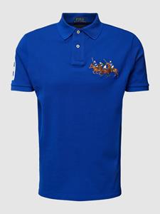 Polo Ralph Lauren Custom slim fit poloshirt met motiefstitching