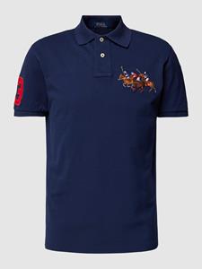 Polo Ralph Lauren Custom slim fit poloshirt met motiefstitching