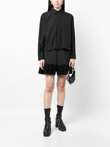 Sacai Shorts met trekkoord - Zwart