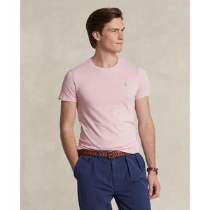 Polo Ralph Lauren Custom-Slim-Fit Rundhals-T-Shirt - Garden Pink - L