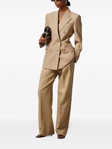 Gucci GG tailored wool trousers - Beige