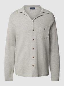 Polo Ralph Lauren Cotton-Knit Camp Collar Cardigan - S