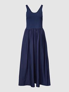 Polo Ralph Lauren Midi-jurk met plooien, model 'ZAHA'