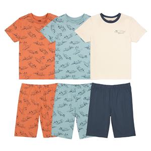 LA REDOUTE COLLECTIONS Set van 3 pyjashorts 3-14 jaar