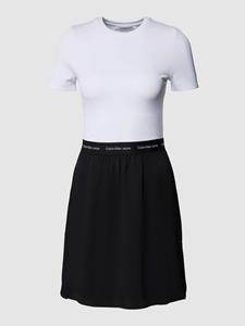 Calvin Klein Jeans Mini-jurk in laagjeslook