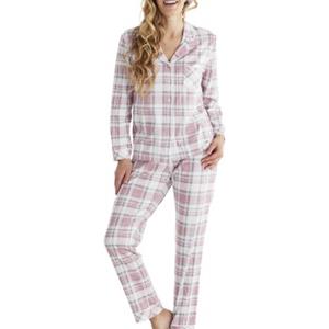 Damella Checked Cotton Pyjamas 