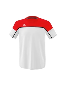 erima Change T-Shirt Herren weiß/rot/schwarz
