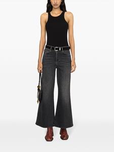 FRAME Le Palazzo cropped jeans - Zwart