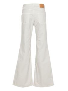Magda Butrym mid-rise flared jeans - Grijs