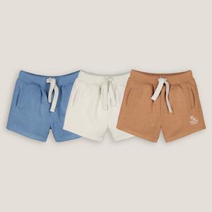 LA REDOUTE COLLECTIONS Set van 3 shorts in molton