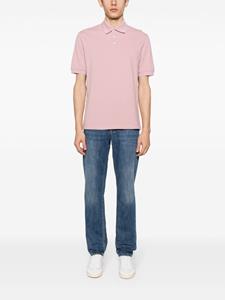 Brunello Cucinelli cotton-piqué polo shirt - Roze