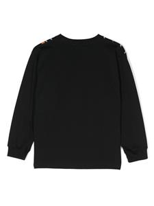 Molo basketball-print organic cotton T-shirt - Zwart